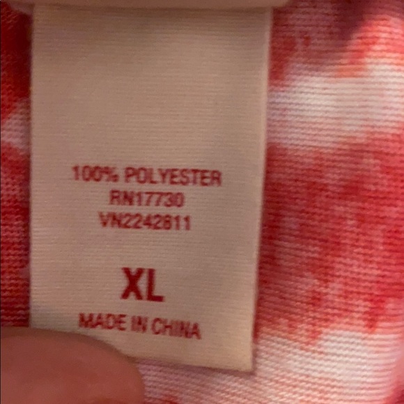 Mossimo  Red and white tie dyed summer dress ♥️ - Picture 5 of 6